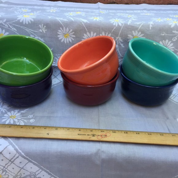 Fiesta Dining Fiestaware Cereal Bowls All 6 Bowls Poshmark